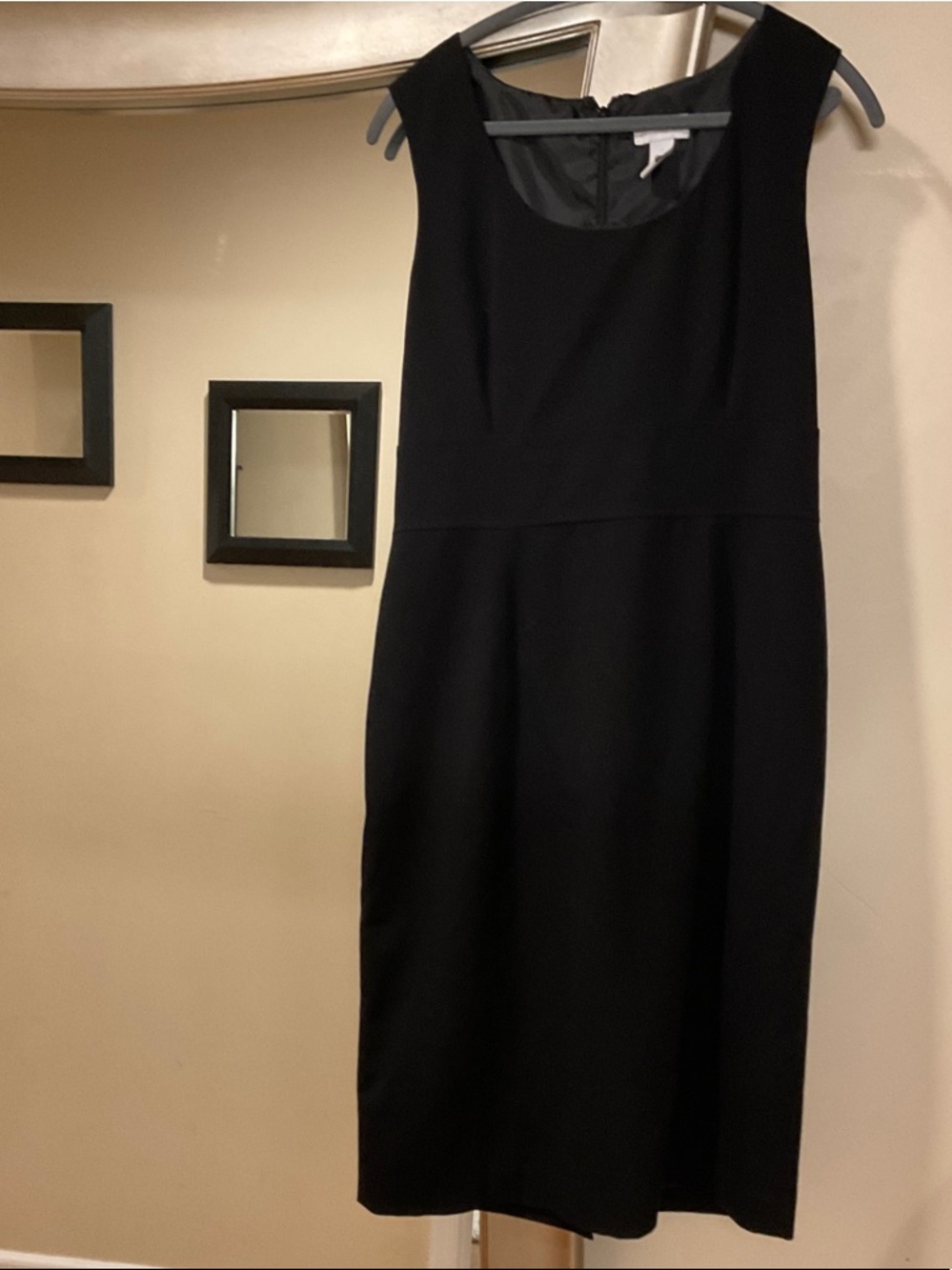 Charter Club Black Sleeveless Midi Sheath Dress